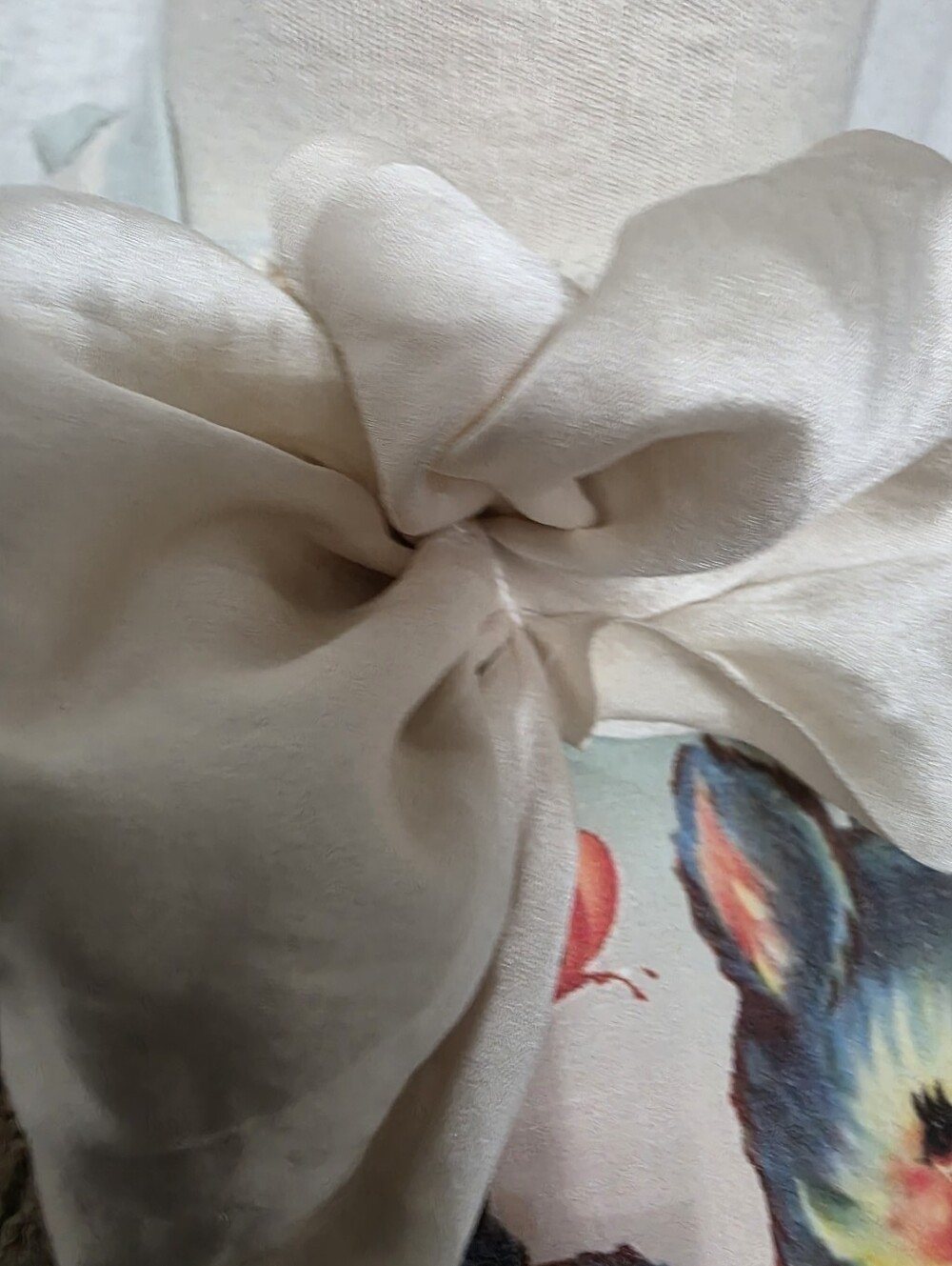 JABOT 🩷 SWEET DEER MOSSIE ANNA ARTISAN DESIGN 🩷OOAK - Picture 8 of 10